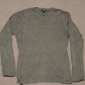 Banana Republic Men's Olive Long Sleeve Tee